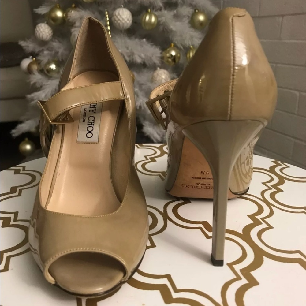 Jimmy Choo Peep Toe Heels